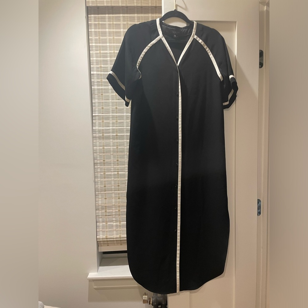 LIKE NEW | RAG & BONE Dress - varsity inspired snap front dress